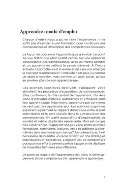 Apprendre à apprendre
