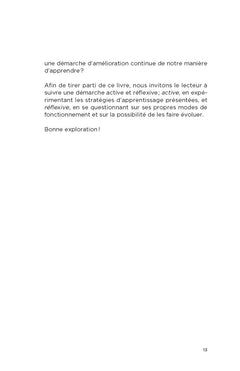Apprendre à apprendre