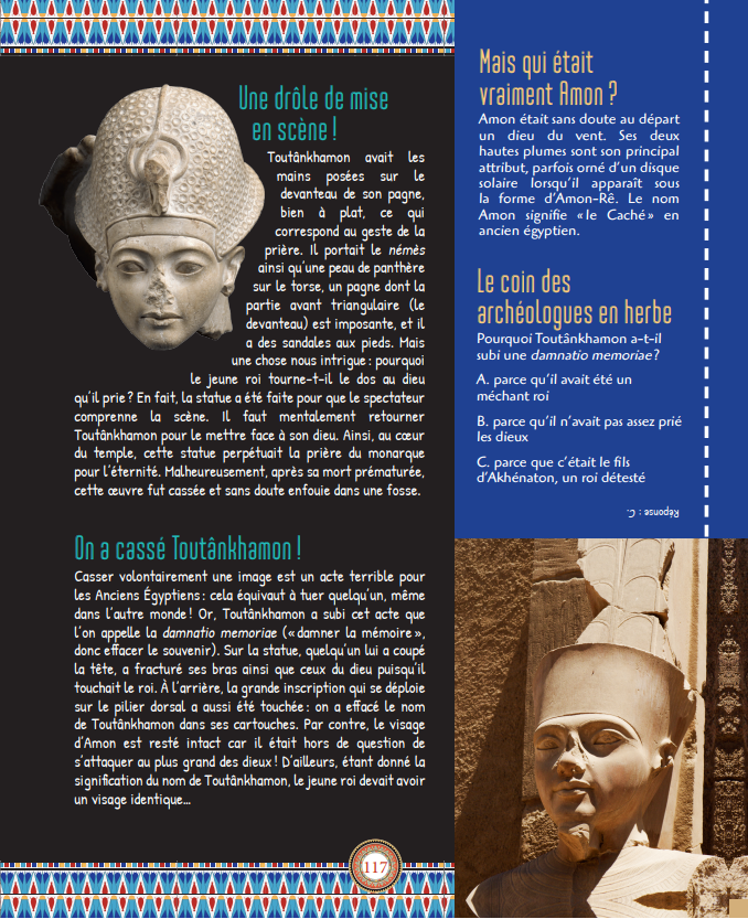 Les pharaons expliqués aux enfants