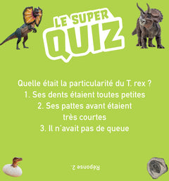 Le super quiz des dinosaures