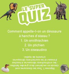 Le super quiz des dinosaures