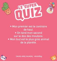 Le super quiz des filles