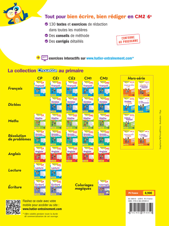 Chouette - Bien écrire, bien rédiger CM2/6e