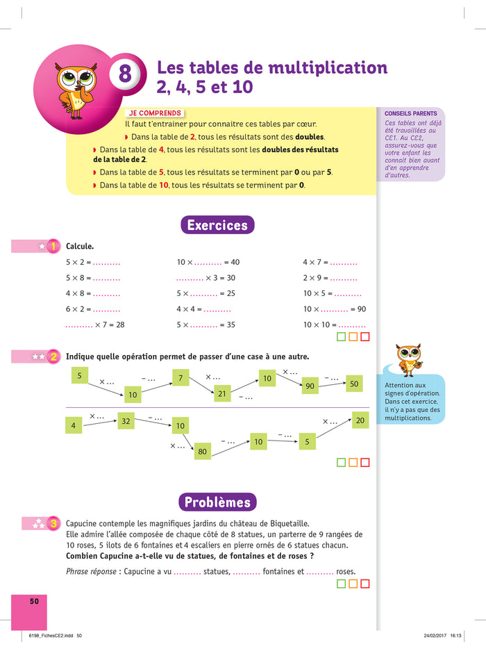 Chouette - Calcul mental
