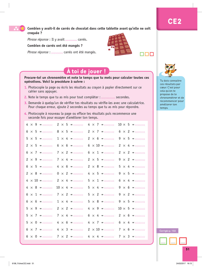 Chouette - Calcul mental