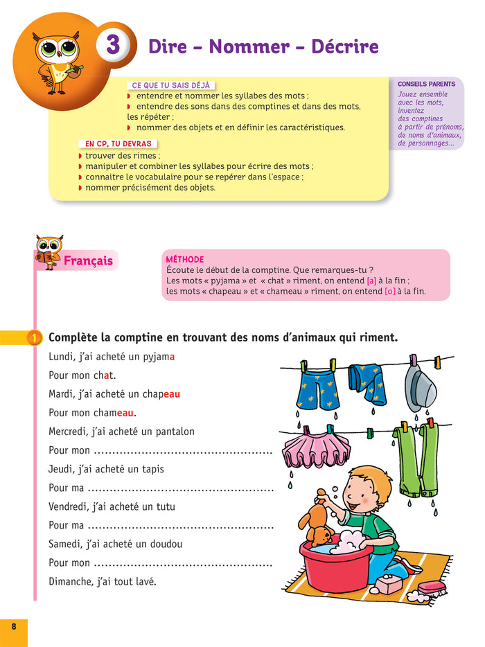 Chouette - Réussir son entrée en CP