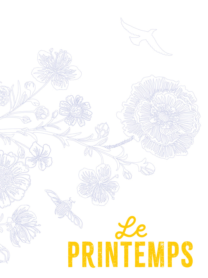Les coloriages dans la nature - Les fleurs
