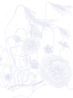 Les coloriages dans la nature - Les fleurs