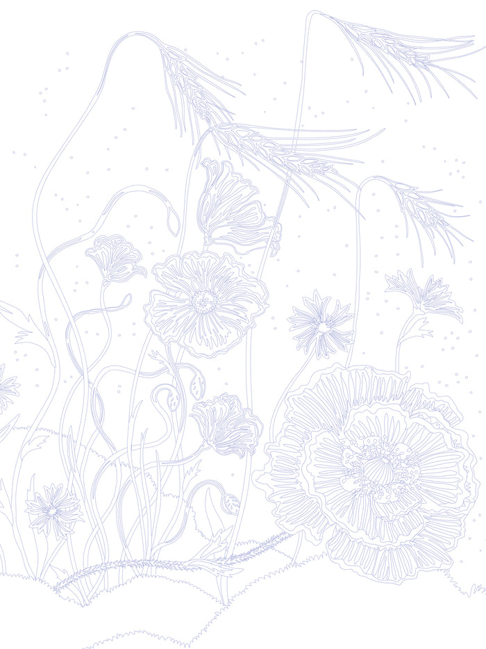 Les coloriages dans la nature - Les fleurs