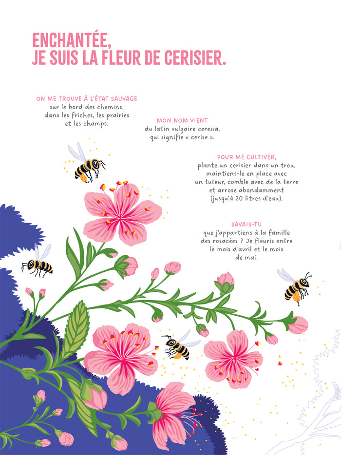 Les coloriages dans la nature - Les fleurs