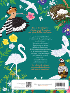 Les coloriages dans la nature - Les oiseaux