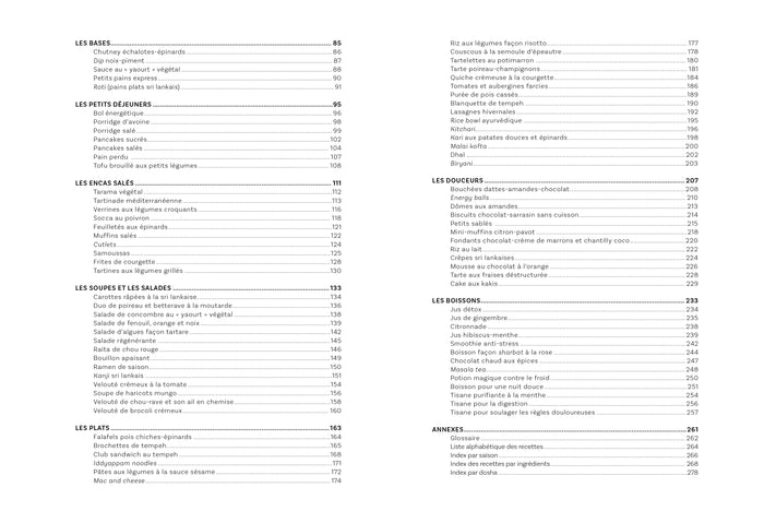 Ayurvéda cuisine pour tous les jours