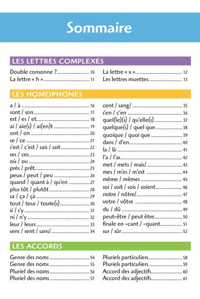 L'anti-fautes d'orthographe junior