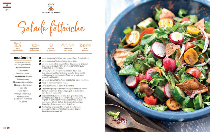 Raconte-moi des salades - 60 recettes pleines de fraîcheur