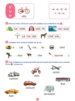 Mon cahier pour apprendre à lire - Découvrir les sons, les syllabes, les mots