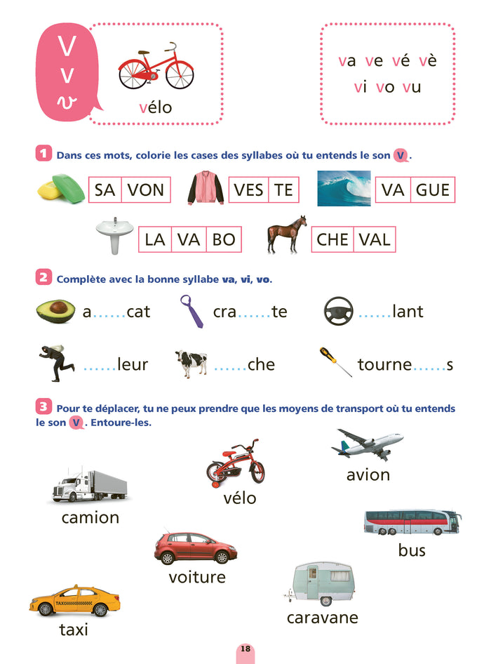 Mon cahier pour apprendre à lire - Découvrir les sons, les syllabes, les mots