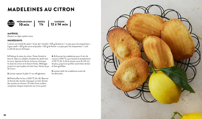 Madeleines et financiers