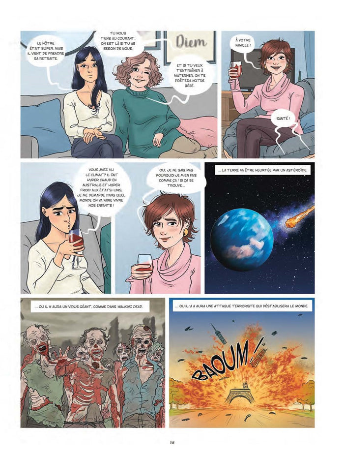 Elle a fait un bébé toute seule