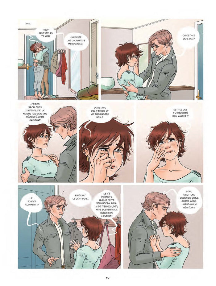 Elle a fait un bébé toute seule