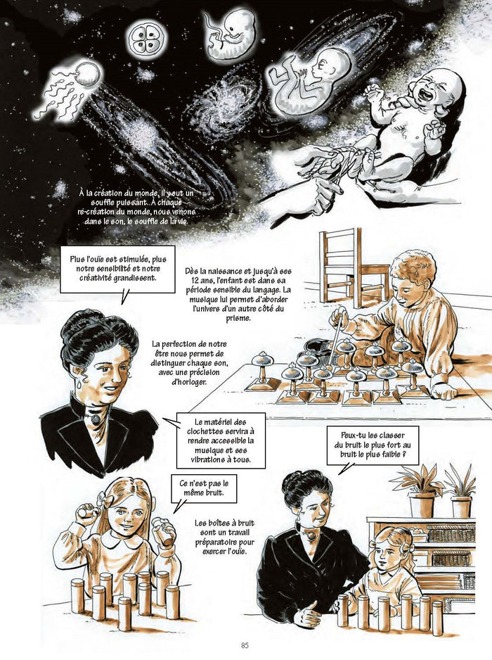 Maria Montessori, l'école de vie