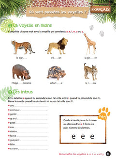 Une saison au zoo CP-CE1