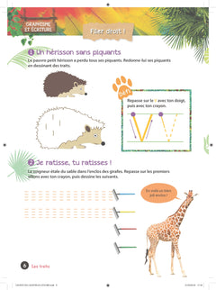 Mon cahier de vacances Une saison au zoo MS-GS