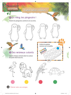 Mon cahier de vacances Une saison au zoo