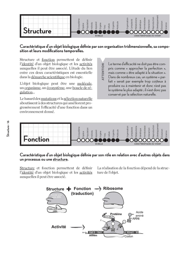 Toute la biologie en 200 mots-clés