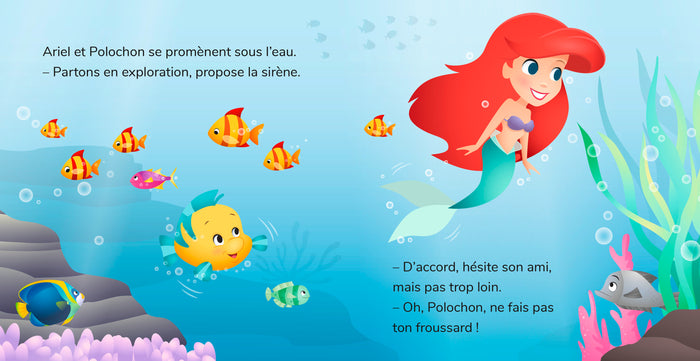 Ariel explore l'océan