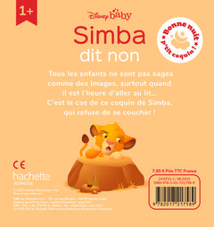 Bonne nuit, p'tit coquin ! Simba dit non