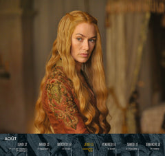 Games of Thrones Calendrier photos officiel 2024