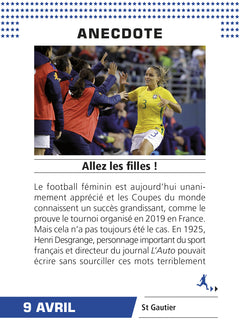 Calendrier Passion foot en 365 jours - L'ANNÉE À BLOC