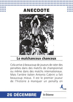 Calendrier Passion foot en 365 jours - L'ANNÉE À BLOC