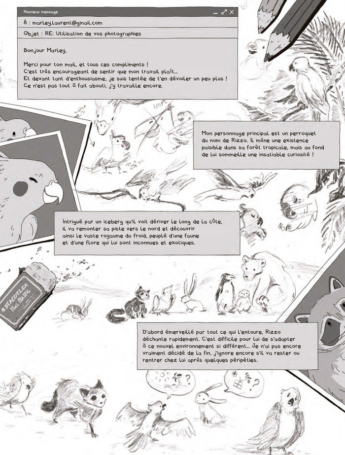 La fille dans l'écran