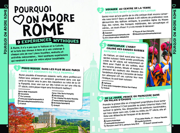 On se casse ! Les meilleurs spots à Rome