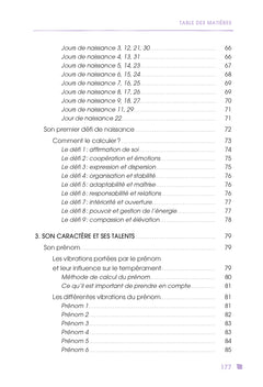 Mon enfant et la numérologie