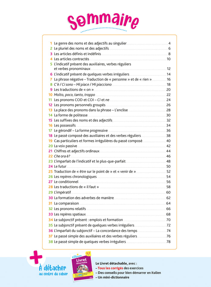 Pour comprendre italien