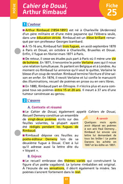 Objectif BAC Fiches détachables Français 1re BAC 2024