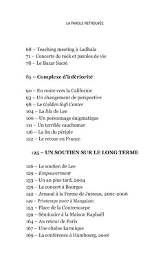 La parole retrouvée - Un voyage avec Lee Lozowick