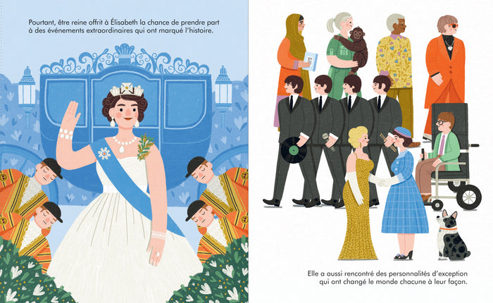 Petite & grande - La Reine Élisabeth II