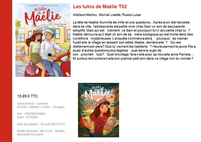 Les tutos de Maélie T02