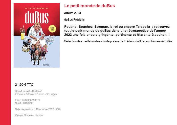 DuBus prend le pouvoir