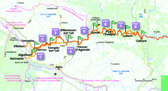 Guide du routard vallée du Lot à vélo