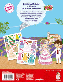 Minimiki - Stickers - Mariées du monde