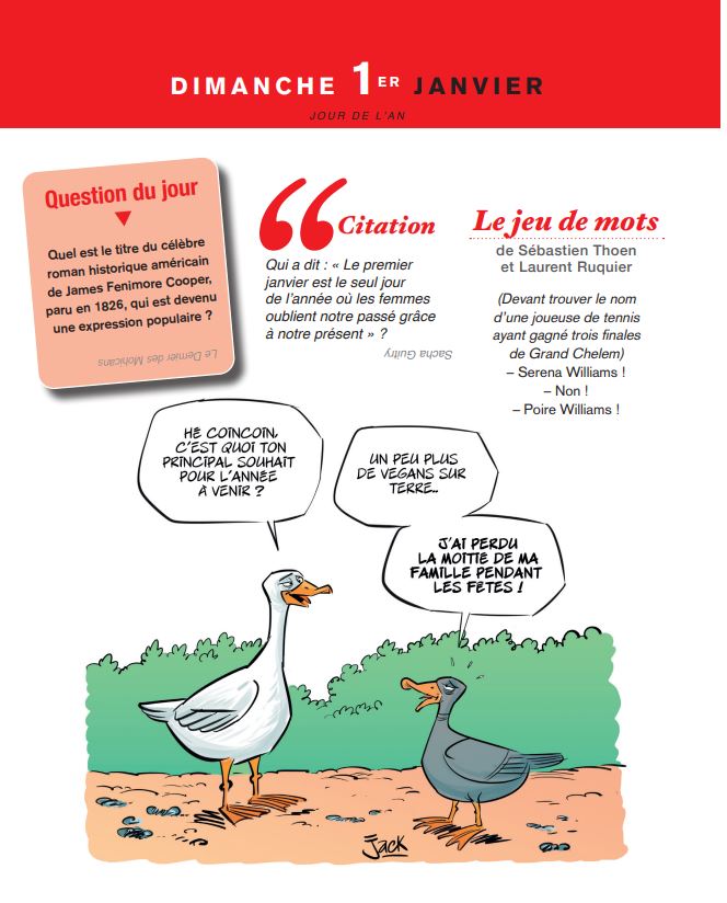 L'almanach des Grosses Têtes 2023