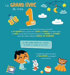 Le grand livre de mes 1 an – Imagier d'éveil