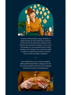 Cabinet de curiosités en métal repoussé - 32 grigris, ex-voto & autres trésors dorés