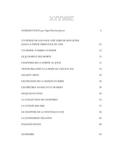 Le livre des morts égyptien