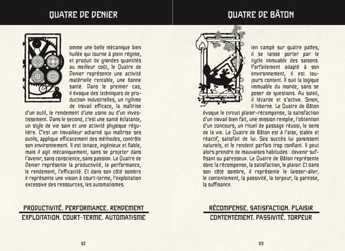 Arcanes, Tarot de Marseille Contemporain