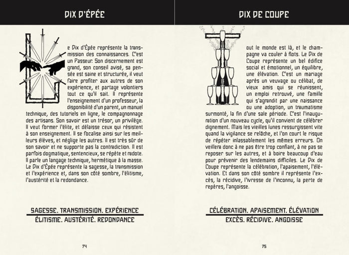 Arcanes, Tarot de Marseille Contemporain